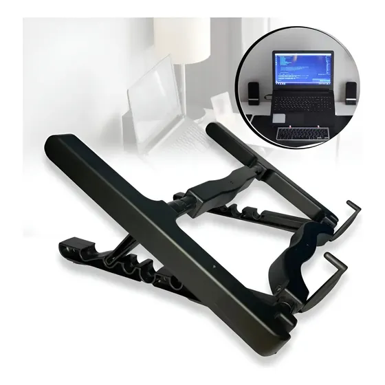 Suporte Para Notebook Mesa Ergonômico Corrige Postura